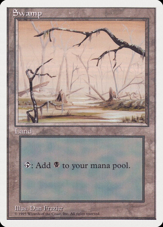 Swamp (Orange Background) [Rivals Quick Start Set] | Cracking-Singles