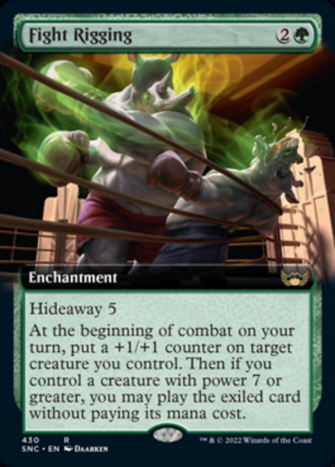 Fight Rigging (Extended Art) [Streets of New Capenna] | Cracking-Singles