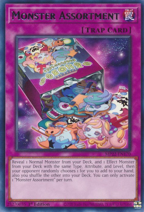 Monster Assortment [MP22-EN170] Rare | Cracking-Singles