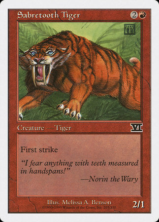 Sabretooth Tiger [Classic Sixth Edition] | Cracking-Singles
