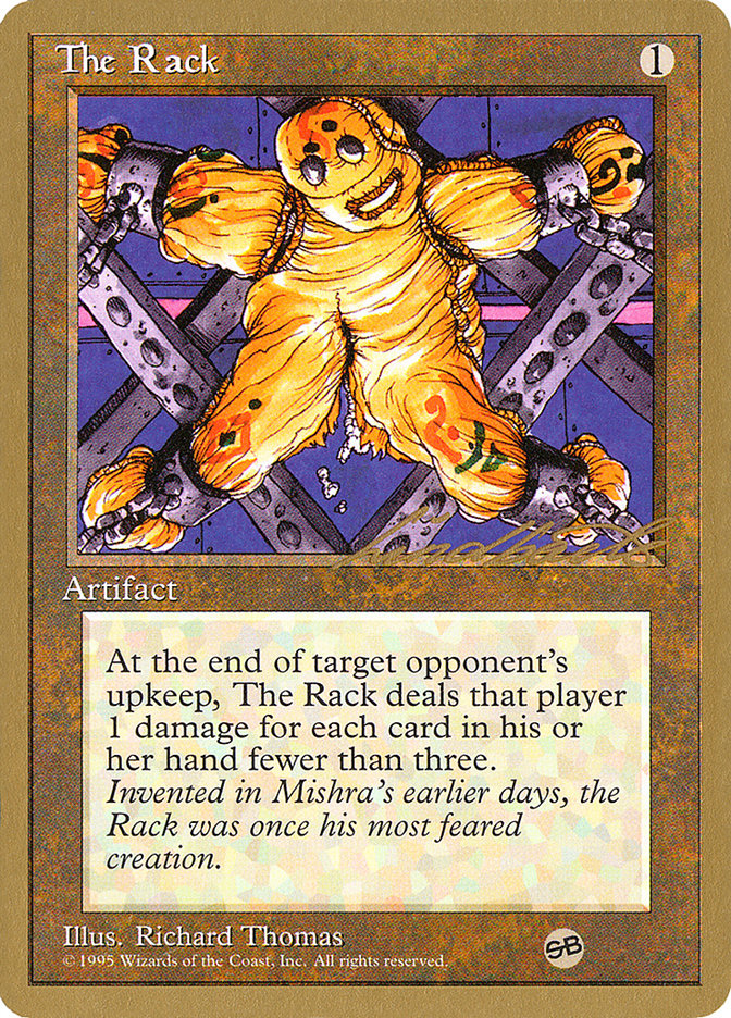 The Rack (Leon Lindback) (SB) [Pro Tour Collector Set] | Cracking-Singles
