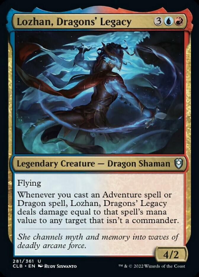 Lozhan, Dragons' Legacy [Commander Legends: Battle for Baldur's Gate] | Cracking-Singles