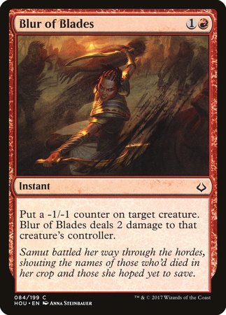 Blur of Blades [Hour of Devastation] | Cracking-Singles