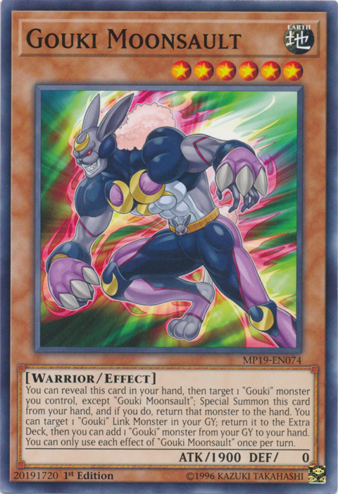 Gouki Moonsault [MP19-EN074] Common | Cracking-Singles