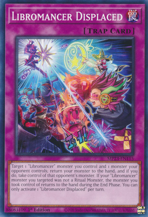 Libromancer Displaced [MP23-EN115] Common | Cracking-Singles