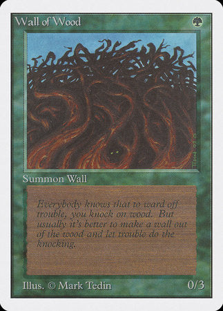 Wall of Wood [Unlimited Edition] | Cracking-Singles