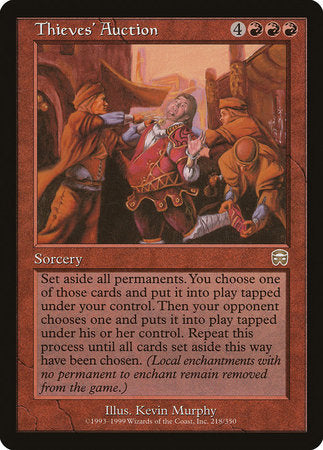 Thieves' Auction [Mercadian Masques] | Cracking-Singles