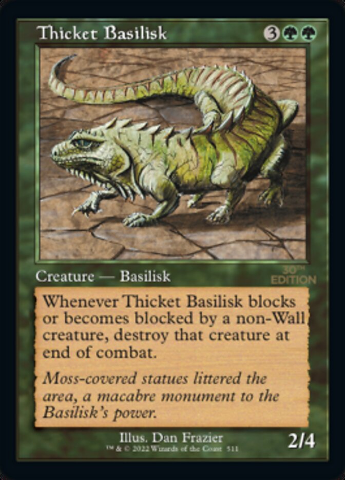 Thicket Basilisk (Retro) [30th Anniversary Edition] | Cracking-Singles