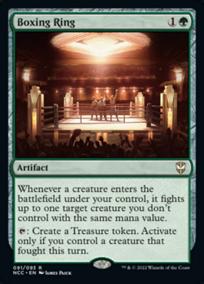 Boxing Ring [Streets of New Capenna Commander] | Cracking-Singles