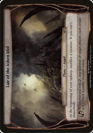 Lair of the Ashen Idol (Planechase Anthology) [Planechase Anthology Planes] | Cracking-Singles