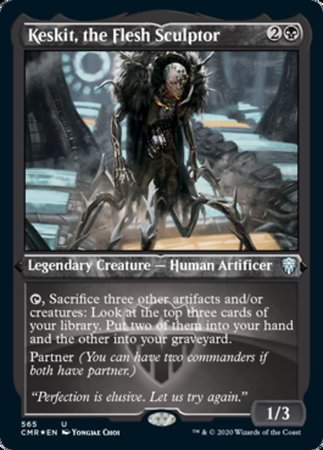 Keskit, the Flesh Sculptor (Foil Etched) [Commander Legends] | Cracking-Singles