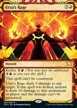 Urza's Rage (Etched Foil) [Strixhaven Mystical Archive] | Cracking-Singles