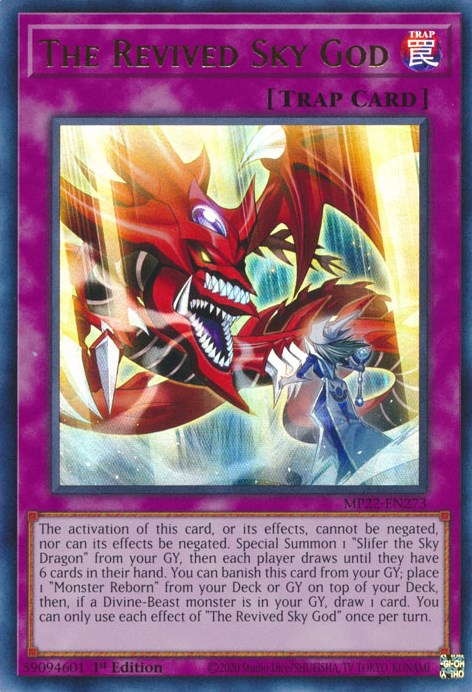 The Revived Sky God [MP22-EN273] Ultra Rare | Cracking-Singles