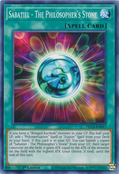 Sabatiel - The Philosopher's Stone [DLCS-EN017] Common | Cracking-Singles