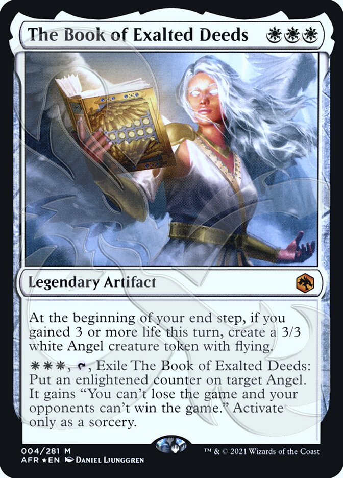 The Book of Exalted Deeds (Ampersand Promo) [Dungeons & Dragons: Adventures in the Forgotten Realms Promos] | Cracking-Singles