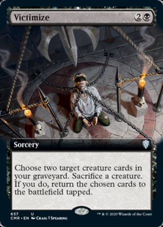 Victimize (Extended Art) [Commander Legends] | Cracking-Singles