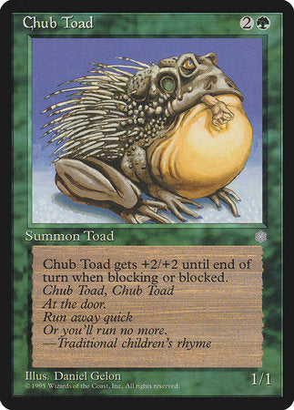 Chub Toad [Ice Age] | Cracking-Singles