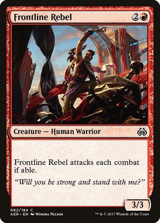 Frontline Rebel [Aether Revolt] | Cracking-Singles