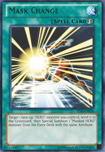 Mask Change (Green) [DL14-EN016] Rare | Cracking-Singles