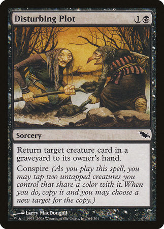 Disturbing Plot [Shadowmoor] | Cracking-Singles