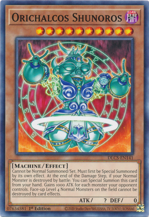 Orichalcos Shunoros [DLCS-EN141] Common | Cracking-Singles