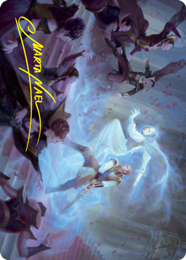 Dorothea's Retribution Art Card (Gold-Stamped Signature) [Innistrad: Crimson Vow Art Series] | Cracking-Singles