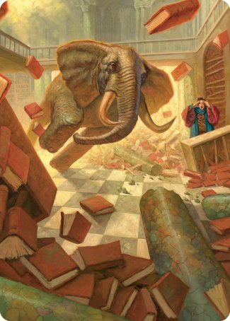 Generous Gift Art Card [Commander Masters Art Series] | Cracking-Singles