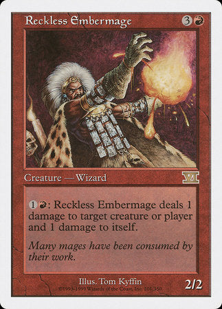 Reckless Embermage [Classic Sixth Edition] | Cracking-Singles