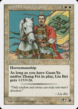 Liu Bei, Lord of Shu [Portal Three Kingdoms] | Cracking-Singles