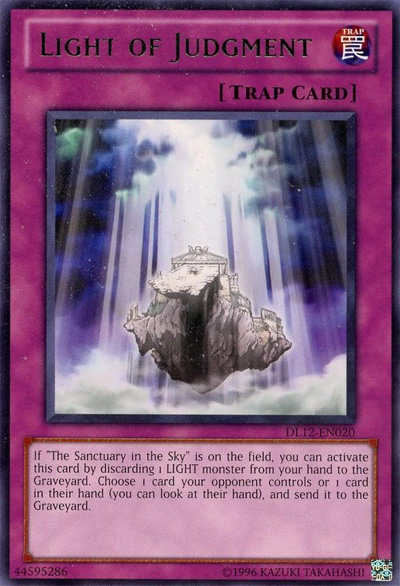 Light of Judgment (Green) [DL12-EN020] Rare | Cracking-Singles