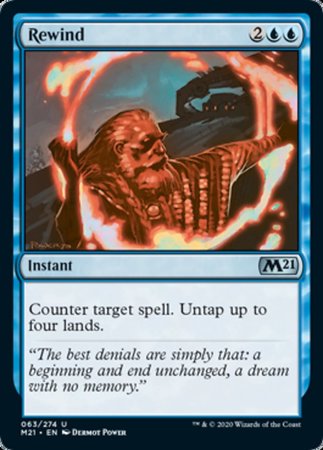 Rewind [Core Set 2021] | Cracking-Singles