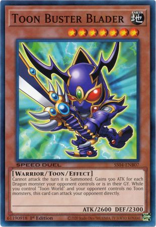 Toon Buster Blader [SS04-ENB07] Common | Cracking-Singles