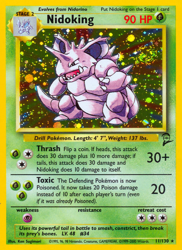 Nidoking (11/130) [Base Set 2] | Cracking-Singles