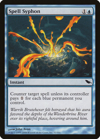 Spell Syphon [Shadowmoor] | Cracking-Singles
