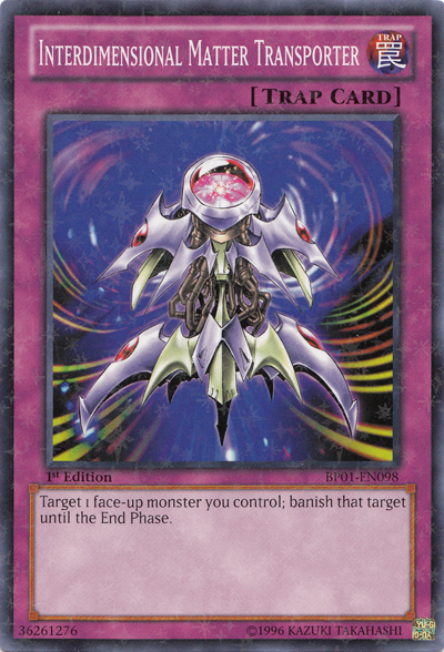Interdimensional Matter Transporter [BP01-EN098] Starfoil Rare | Cracking-Singles