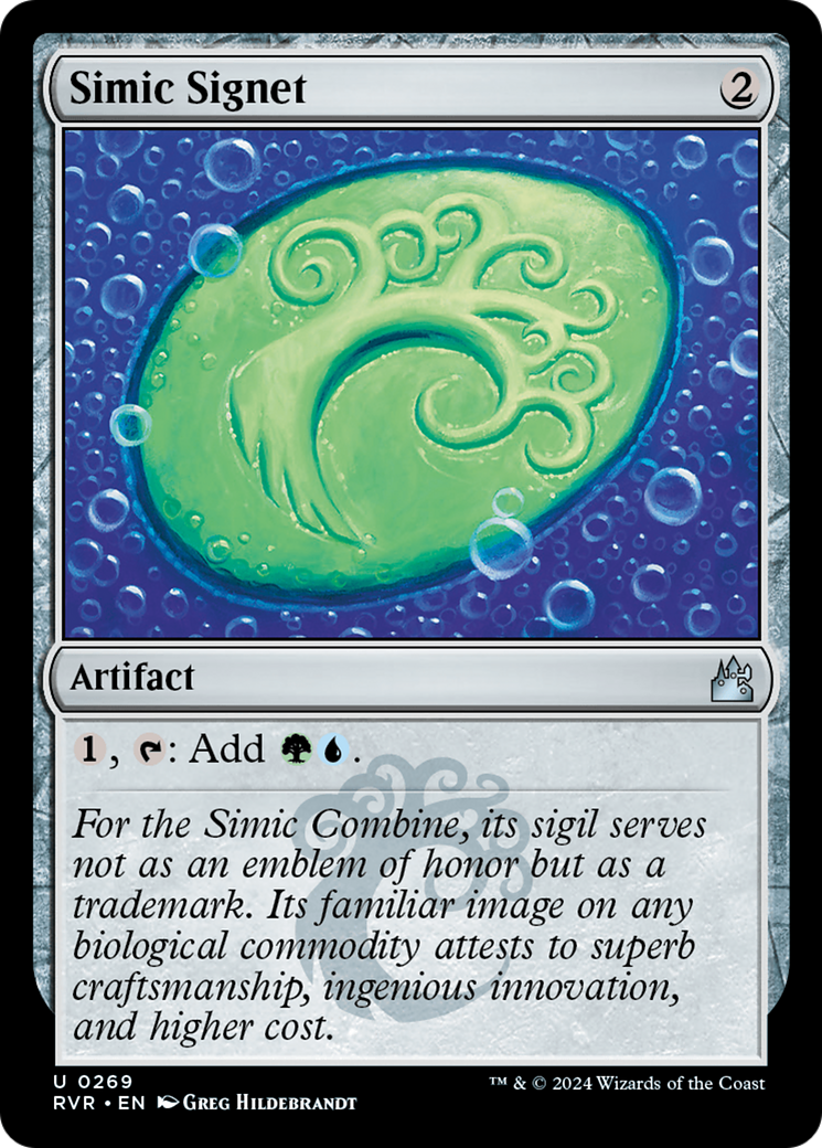 Simic Signet [Ravnica Remastered] | Cracking-Singles