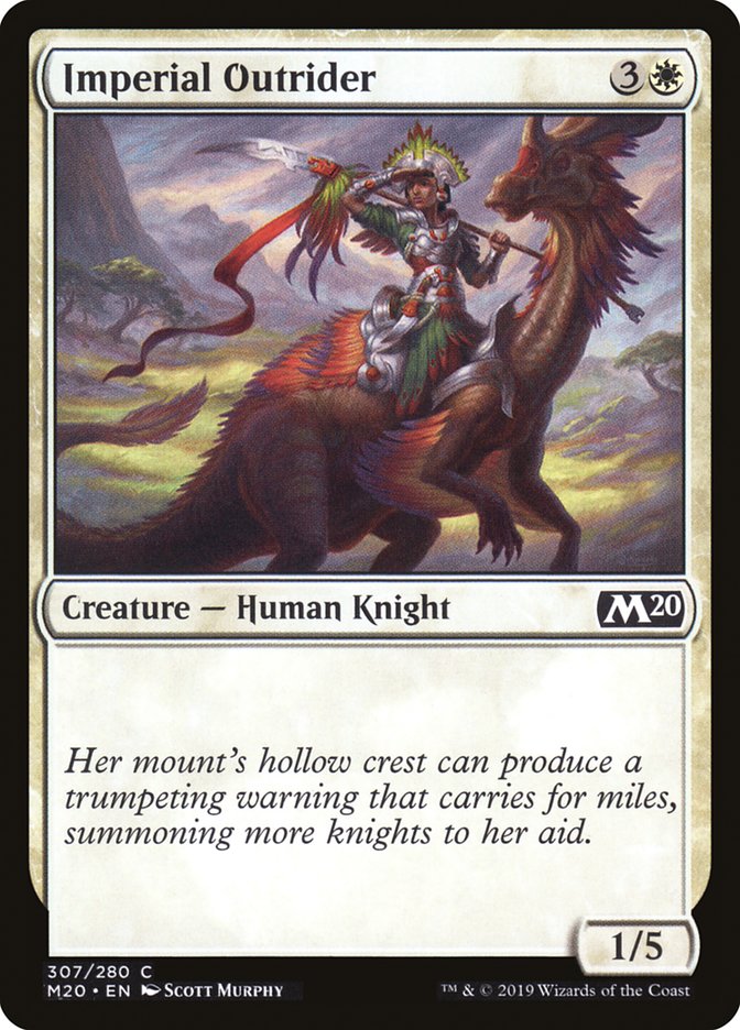Imperial Outrider [Core Set 2020] | Cracking-Singles