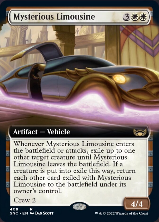 Mysterious Limousine (Extended Art) [Streets of New Capenna] | Cracking-Singles