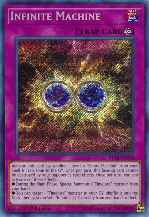 Infinite Machine [BLRR-EN028] Secret Rare | Cracking-Singles