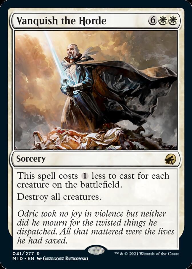 Vanquish the Horde [Innistrad: Midnight Hunt] | Cracking-Singles