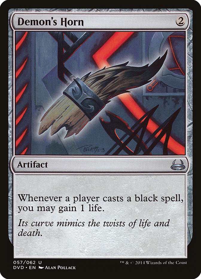 Demon's Horn (Divine vs. Demonic) [Duel Decks Anthology] | Cracking-Singles