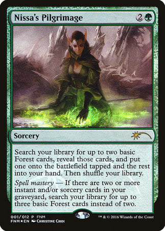 Nissa's Pilgrimage [Friday Night Magic 2016] | Cracking-Singles