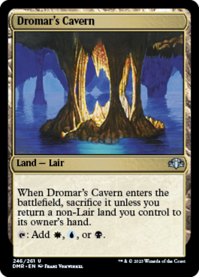 Dromar's Cavern [Dominaria Remastered] | Cracking-Singles