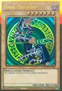 Dark Magician [MAGO-EN002] Gold Rare | Cracking-Singles
