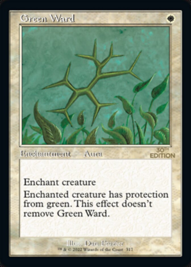 Green Ward (Retro) [30th Anniversary Edition] | Cracking-Singles
