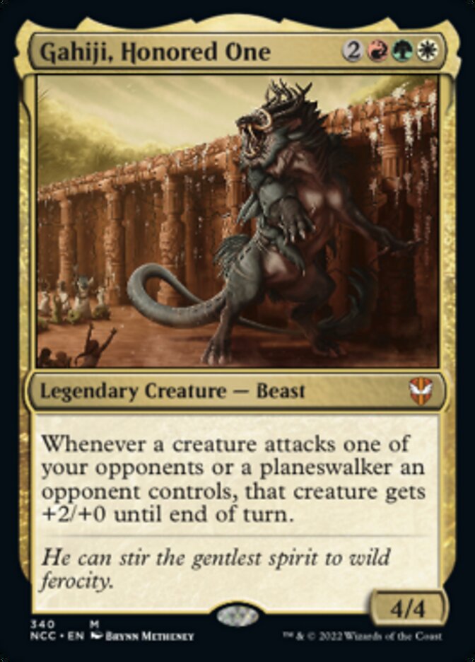 Gahiji, Honored One [Streets of New Capenna Commander] | Cracking-Singles