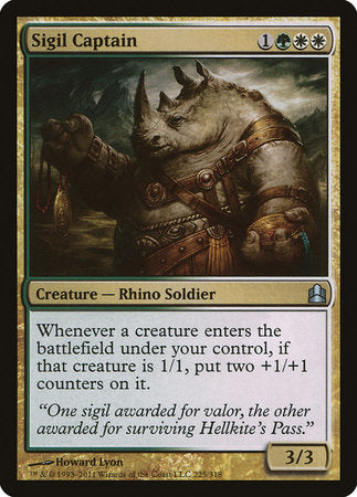 Sigil Captain [Commander 2011] | Cracking-Singles