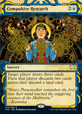 Compulsive Research (Etched Foil) [Strixhaven Mystical Archive] | Cracking-Singles