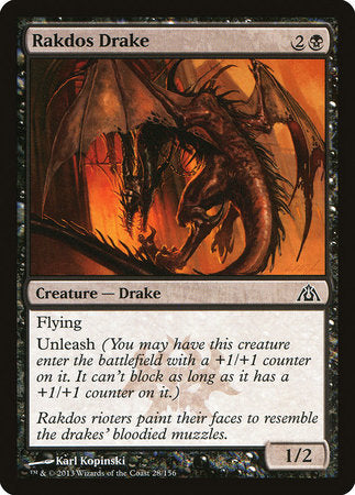 Rakdos Drake [Dragon's Maze] | Cracking-Singles