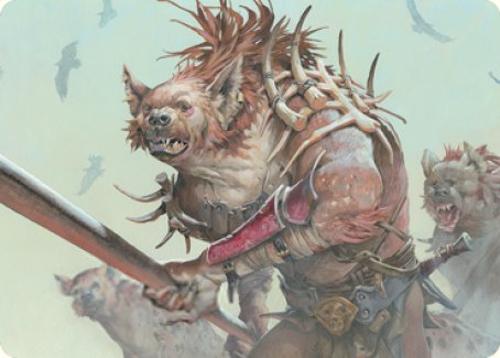 Gnoll Art Card [Dungeons & Dragons: Adventures in the Forgotten Realms Art Series] | Cracking-Singles